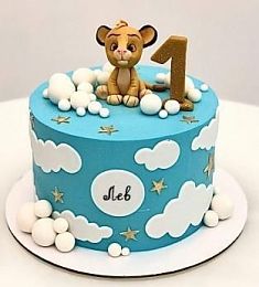 Торт "Малыш львенок"