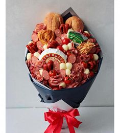 Букеты из колбасы "Дрезден"