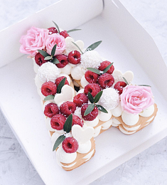 Торт "Буква"