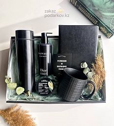 Подарочный бокс "Dollars" для тех кто любит стильный черный