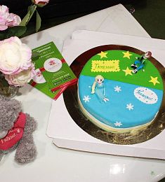 Торт детский для двоих