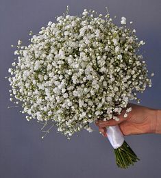 Букет невесты из 11 гипсофил