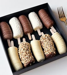 Банановый бокс "Банановая радость" бананы в шоколаде