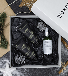 Подарочный набор Сыворотка для волос Grow it + крем для рук Goddess Elixir + крем Goddess Elixir