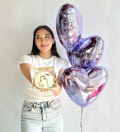 Сет "Chillo 3.0" из тортика и шариков