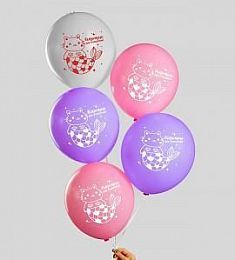 Латексный шар - Кот русалка - 30 см