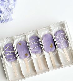 Набор эскимо "Лавандовый раф" пирожное картошка в шоколаде