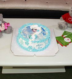 Фототорт с Эльзой