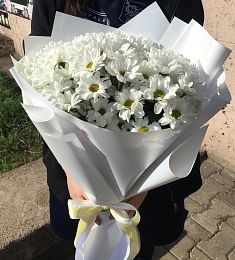 Букет "Солнечный" из ромашек