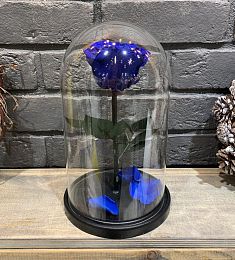 Синяя роза стабилизированная 