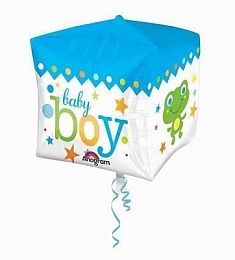 Шар фольгированный 3D - Baby boy - 15"