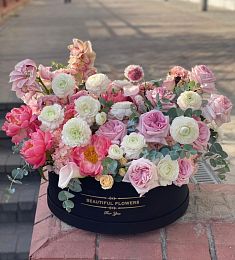 Роскошная цветочная композиция "Прада" XXL 