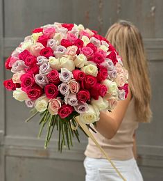 Букет "Gorgeous" из голландских роз