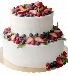 Свадебный торт "Ягодное наслаждение"