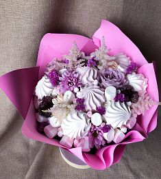 Букет из зефира "Фиалка"