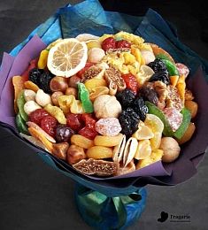 Букет из сухофруктов «Заряд бодрости»