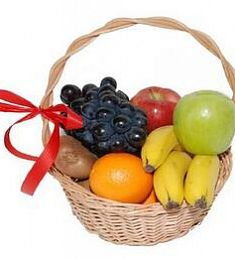 Подарочная корзина №22 с фруктами