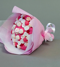 Букет из мармелада "Сладкая вата"