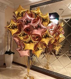 Композиция из шаров "Total Starz"