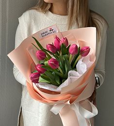 Букет "Avianna" (S) из тюльпанов