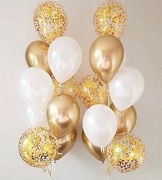 Сет шаров "Золотой фонтан"