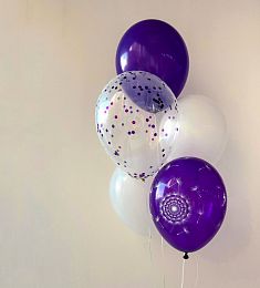 Сет шаров "Черничный джем" S