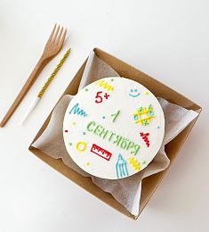 Бенто-торт "1 сентября"