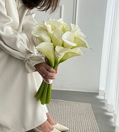 Свадебный букет невесты "Игритт" из калл