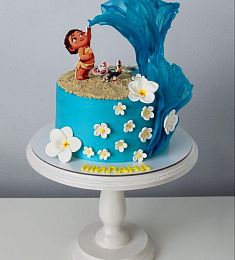 Торт "Маленькая Моана"