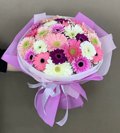 Букет из 21 герберы