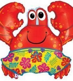 Фольгированный шар - Крабик - 36"
