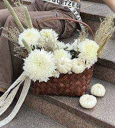 Композиция "Лиссабон" из хризантем 