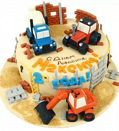 Торт "Трактор"